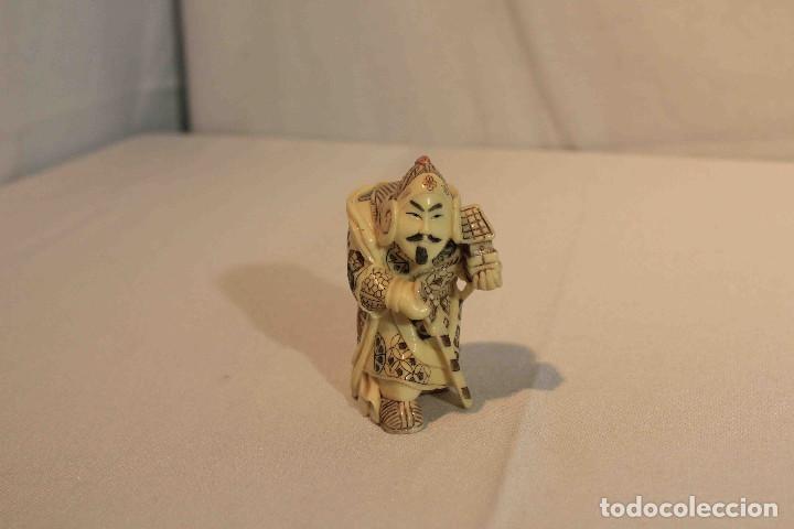 Vintage: FIGURA TALLA DIOS PROSPERIDAD - Foto 1