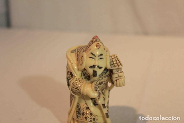 Vintage: FIGURA TALLA DIOS PROSPERIDAD - Foto 2