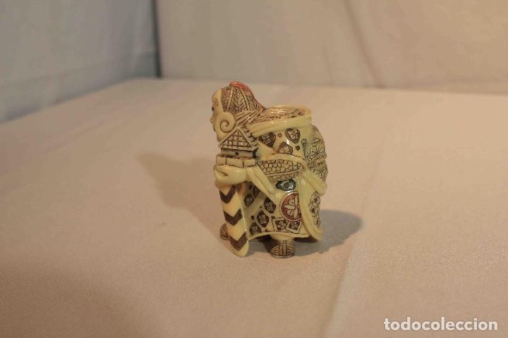 Vintage: FIGURA TALLA DIOS PROSPERIDAD - Foto 5