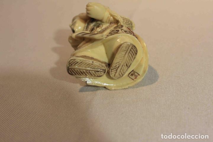 Vintage: FIGURA TALLA DIOS PROSPERIDAD - Foto 7