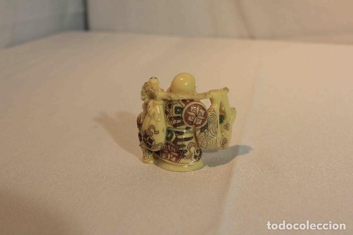Vintage: FIGURA TALLA DIOS HOTEI - Foto 4