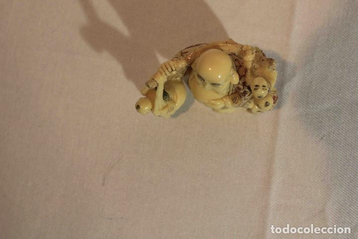Vintage: FIGURA TALLA DIOS HOTEI - Foto 6