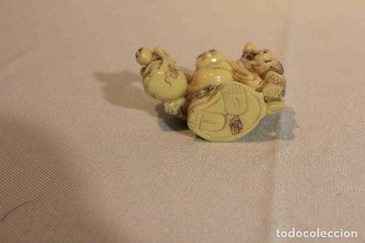 Vintage: FIGURA TALLA DIOS HOTEI - Foto 7
