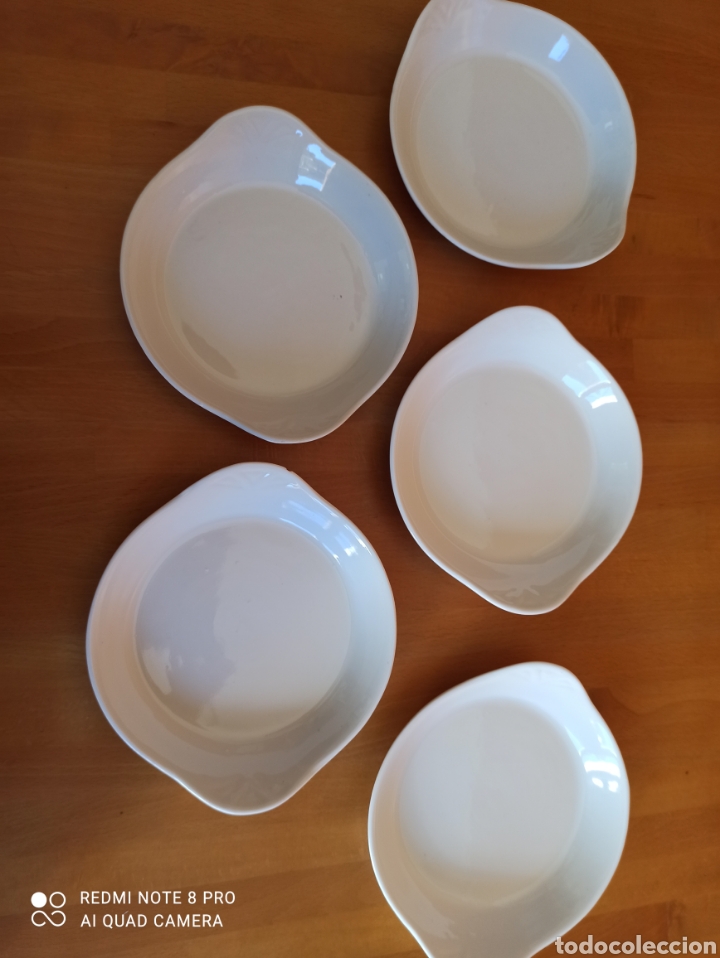 Vintage: 5 bandejas de porcelana - Foto 3
