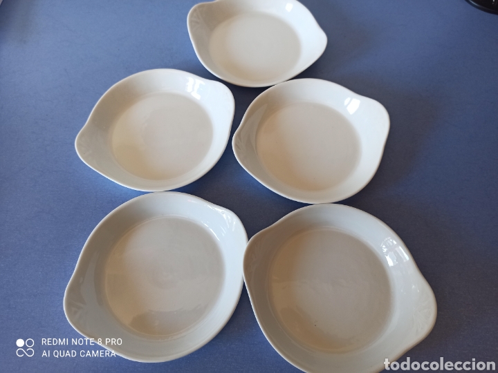Vintage: 5 bandejas de porcelana - Foto 4
