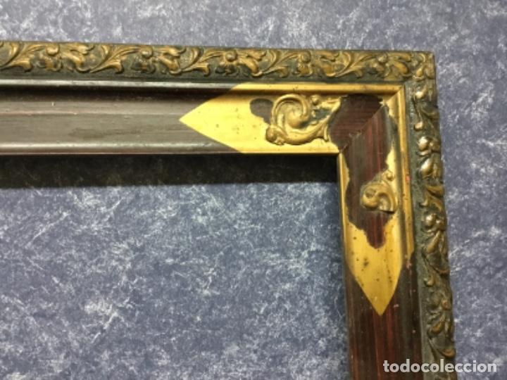 Vintage: Marco antiguo de madera - Foto 5