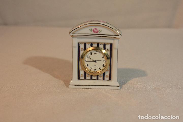Vintage: RELOJ MESA PORCELANA 1 - Foto 1