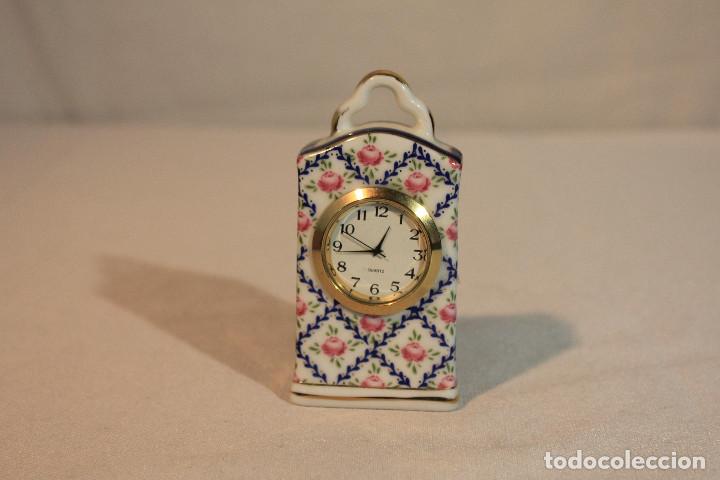 Vintage: RELOJ MESA PORCELANA 2 - Foto 1