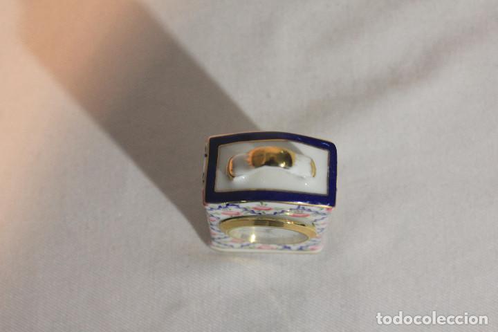 Vintage: RELOJ MESA PORCELANA 2 - Foto 4