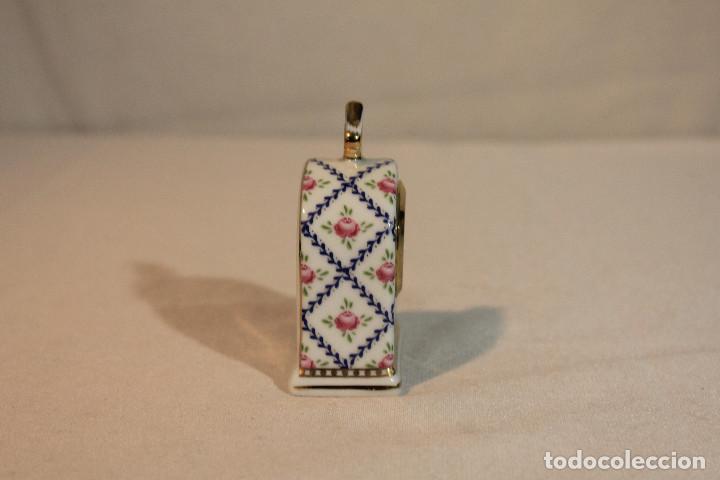 Vintage: RELOJ MESA PORCELANA 3 - Foto 4
