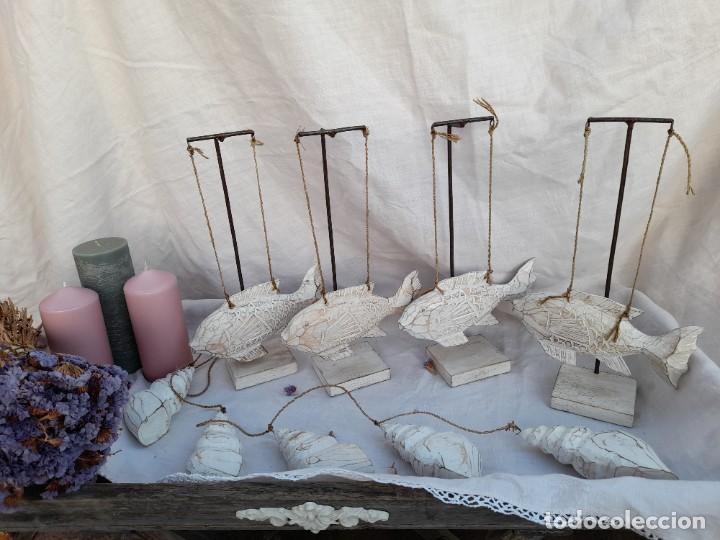 Vintage: 4 decoraciones marineras - Foto 2