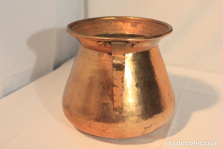 Vintage: POTE DE COBRE DOS ASAS - Foto 3