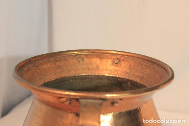 Vintage: POTE DE COBRE DOS ASAS - Foto 4