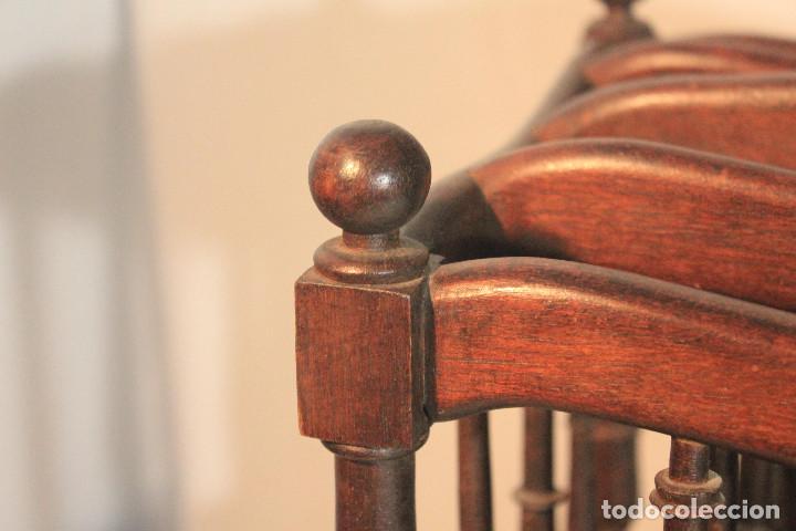 Vintage: REVISTERO MADERA. - Foto 6
