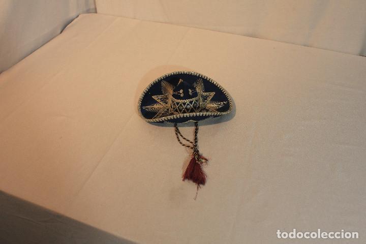 Vintage: GORRO MEXICANO AZUL - Foto 1