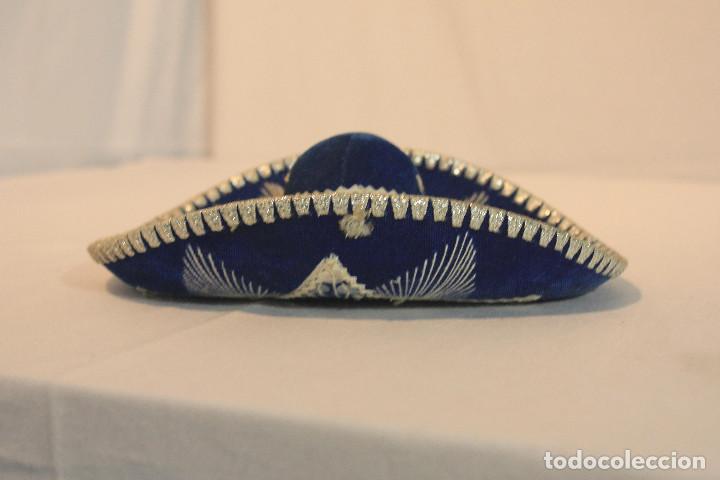 Vintage: GORRO MEXICANO AZUL - Foto 5