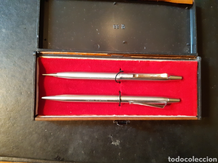 Vintage: Boligrafo y portaminas Banco Atlantico