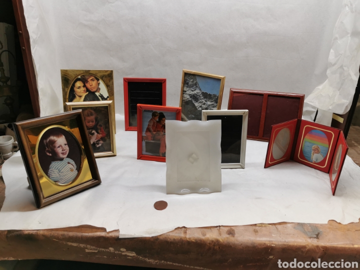 Vintage: Lote marcos de sobremesa