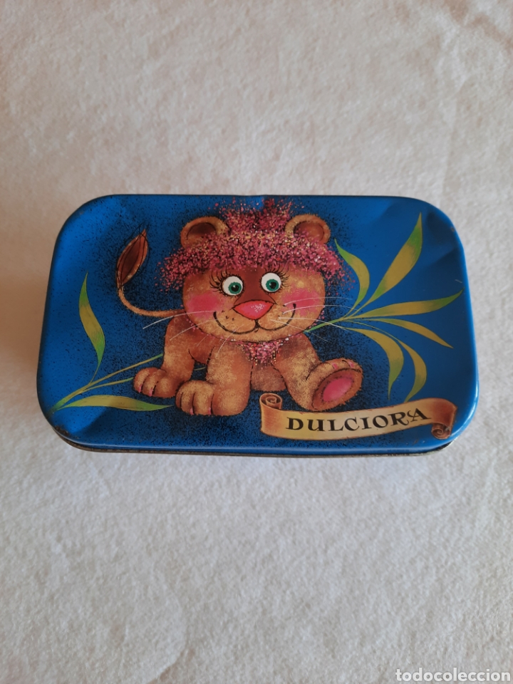 Vintage: Caja de lata Dulciora 16&times;10cm - Foto 1