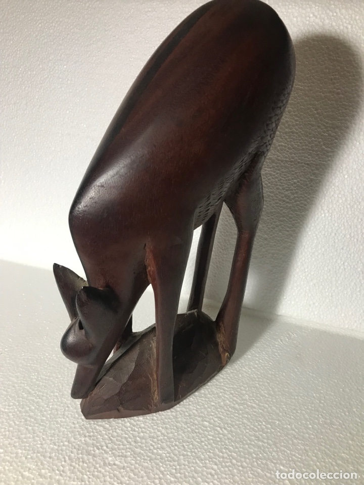 Vintage: Caballo maderas restaurar 23x19x9cm - Foto 3