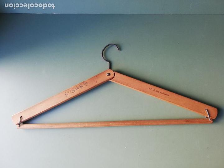 Vintage: ANTIGUA PERCHA PLEGABLE