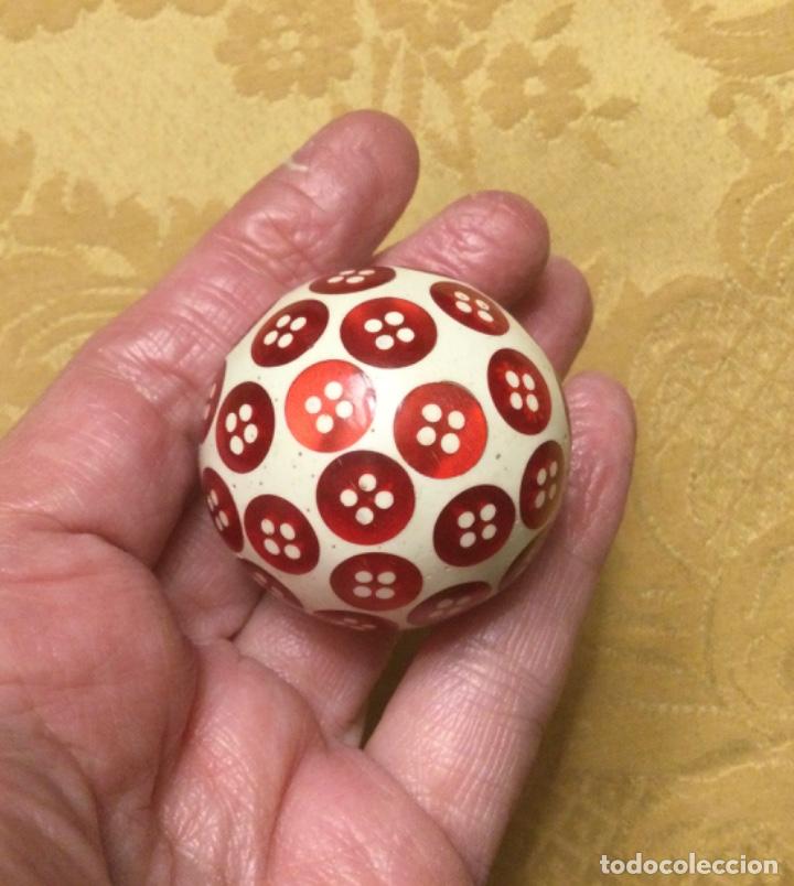 Vintage: POMO BLANCO CON BOTONES ROJOS - Foto 2
