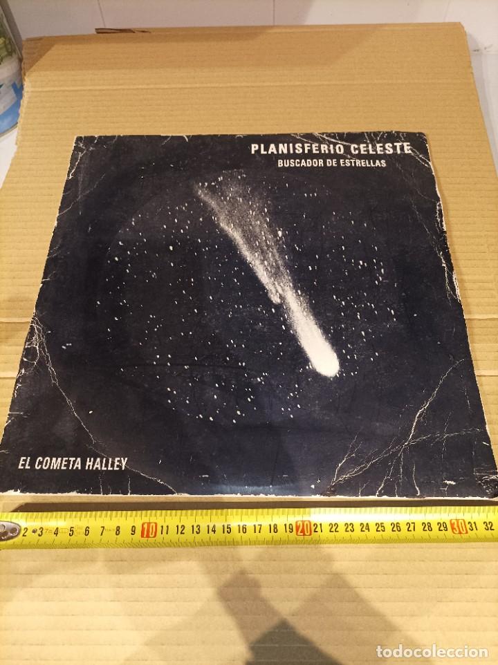 Vintage: Antiguo disco planisferio celeste. Constelaciones estrellas - Foto 4