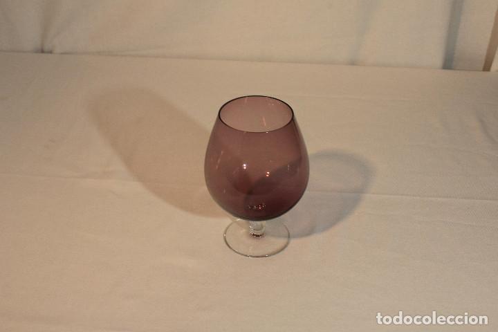 Vintage: COPA DE CO&Ntilde;AC MALVA - Foto 2
