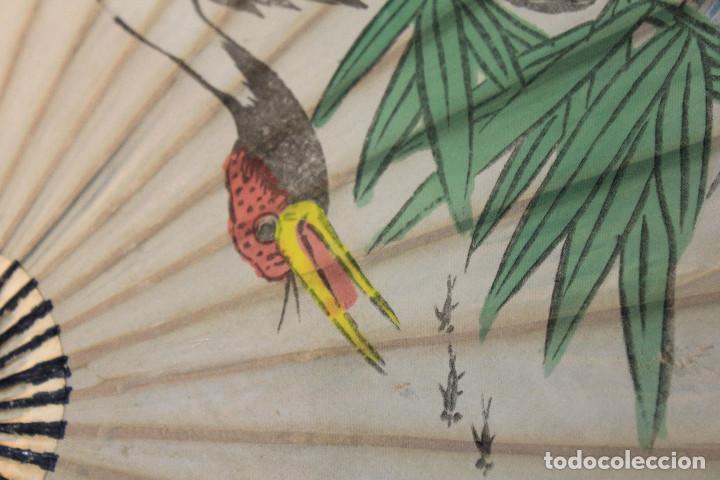 Vintage: SOMBRILLA TELA GARZAS - Foto 11