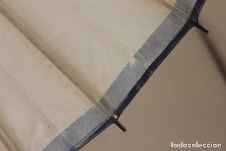 Vintage: SOMBRILLA TELA GARZAS - Foto 13
