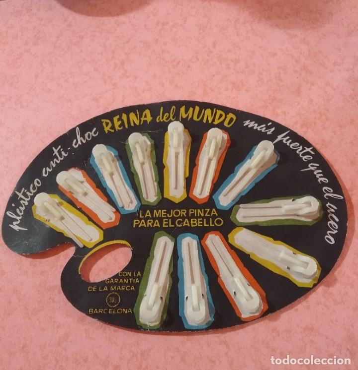 Vintage: Peluquer&iacute;a pinzas &rdquo;Reina del mundo&rdquo;
