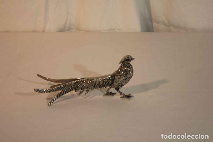 Vintage: FIGURA FAISAN METAL - Foto 1