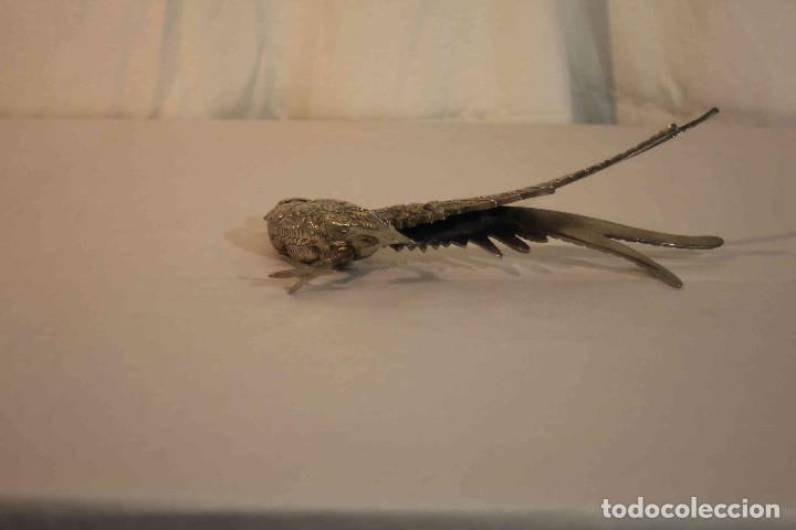 Vintage: FIGURA FAISAN METAL - Foto 7