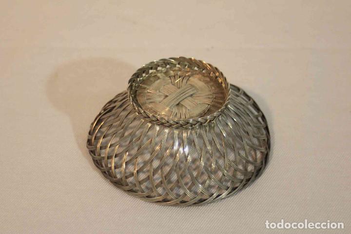 Vintage: CESTILLO PLATEADO - Foto 6