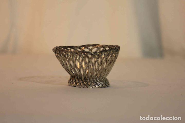 Vintage: CESTILLO PLATEADO - Foto 2