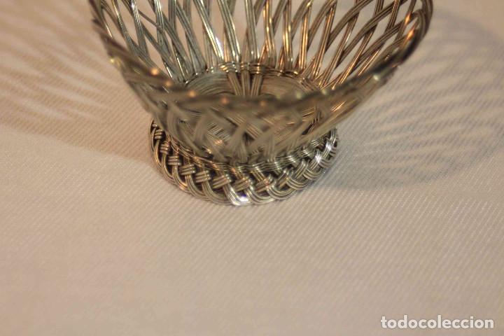 Vintage: CESTILLO PLATEADO - Foto 4