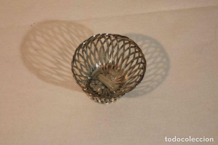 Vintage: CESTILLO PLATEADO - Foto 5