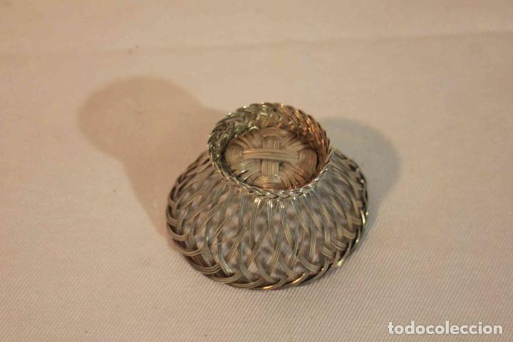 Vintage: CESTILLO PLATEADO - Foto 6