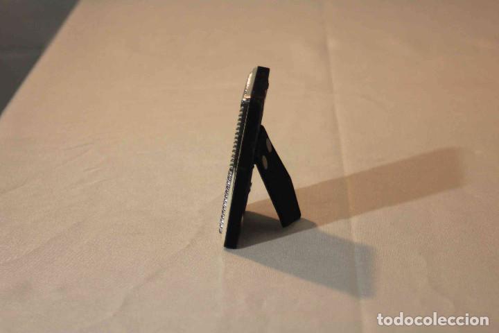 Vintage: MARCO PLATEADO RECTANGULAR RAYAS - Foto 5