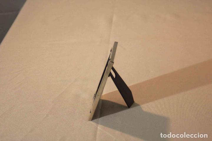 Vintage: MARCO RECTANGULAR PLATEADO 9X13 - Foto 4