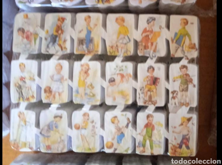 Vintage: 1 l&aacute;mina de &rdquo;inglesitos&rdquo;