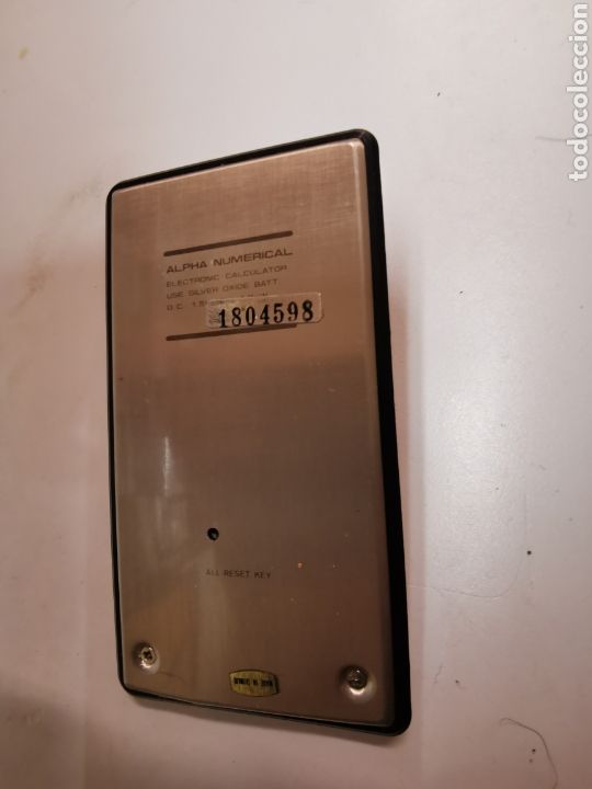 Vintage: Alpha numerical calculator - Foto 3