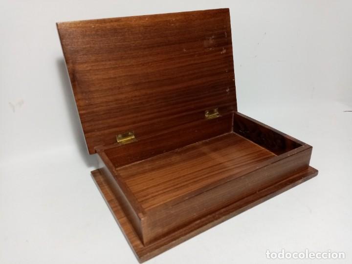 Vintage: caja vintage de madera- - Foto 2