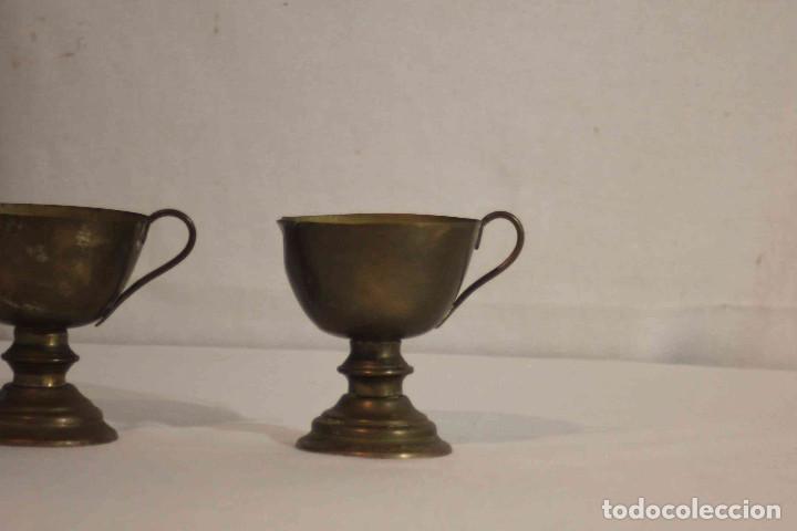 Vintage: PAR COPAS METAL - Foto 3