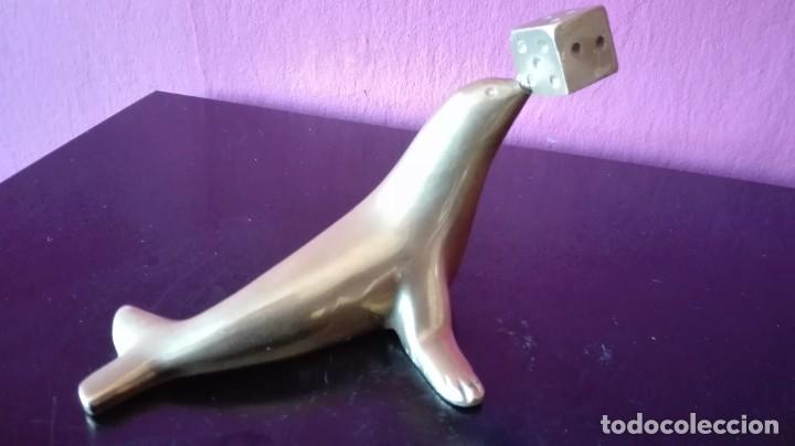 Vintage: FOCA EN BRONCE - Foto 6