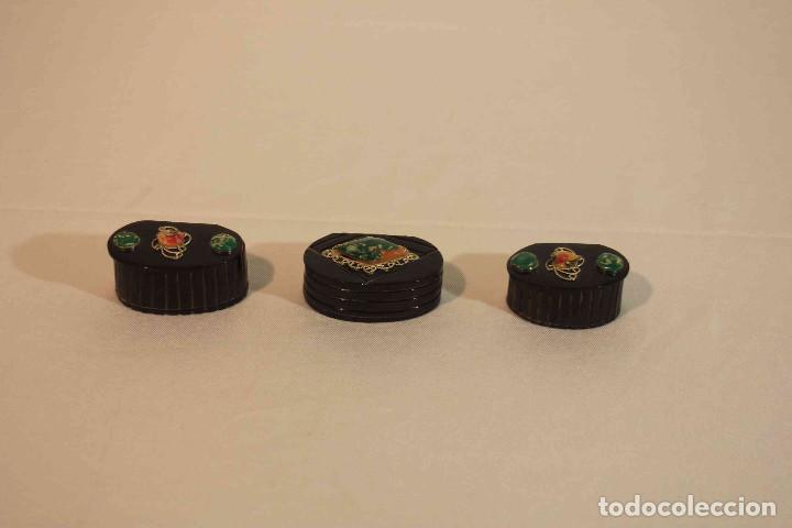 Vintage: TRIO CAJAS RESINA