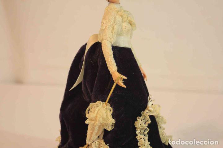 Vintage: MU&Ntilde;ECA ALICIA SIGLO XIX - Foto 4