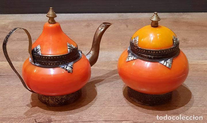 Vintage: JUEGO DE T&Egrave; NORTE AFRICANO