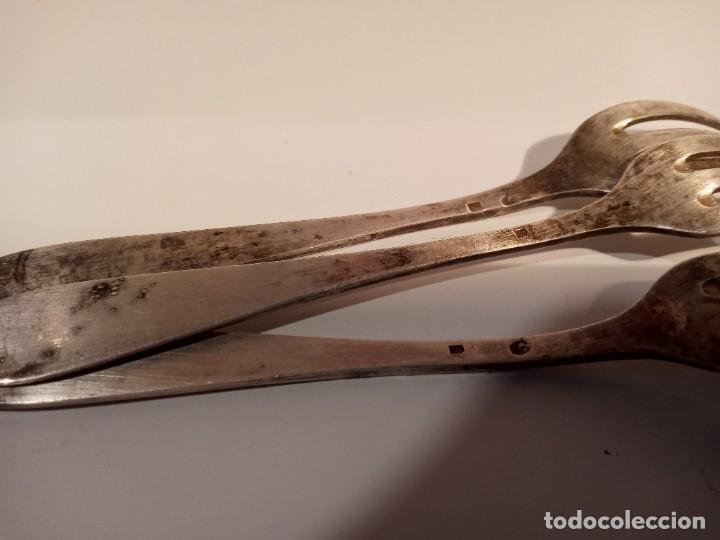 Vintage: TENEDORES DE PLATA-3. - Foto 2