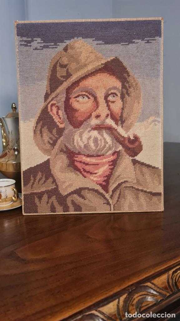 Vintage: Cuadro Petit Point de &rdquo;Dorus Rijkers&rdquo; - Foto 3